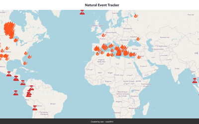 Natural Event Tracker